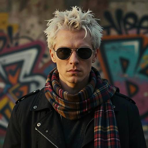 Epic Realistic Portrait with Grunge Aesthetic