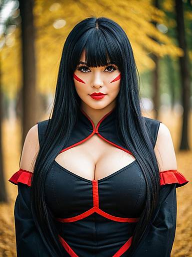 Lifestyle costume photo of Ara haan. Cosplay clothes