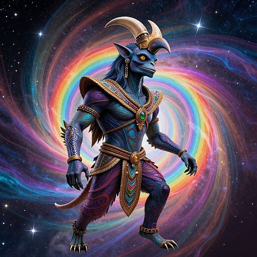 Psychedelic Chareng from Meitei Mythology