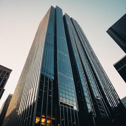 Modern Skyscraper During Golden Hour