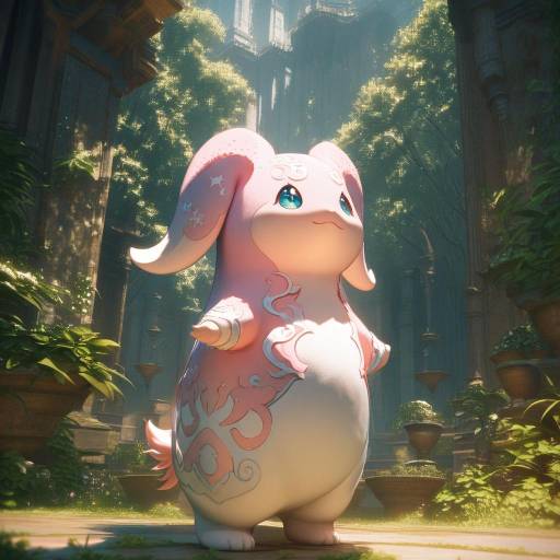 Cinematic 3D Render of Humanized Audino Cinematic 3D Render of Humanized Audino