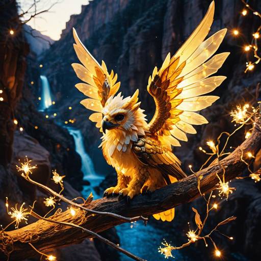 Amber Gryphon in Enchanted Canyon