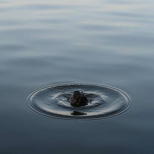 Ripples on Calm Water Surface