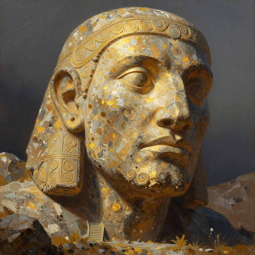 Ancient Stone Giant in Avila Mountains