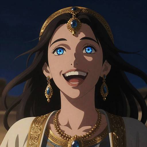 Medieval Middle East Night Portrait