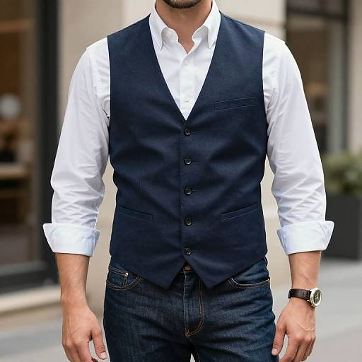 Styling Waistcoats with Jeans