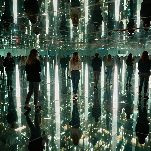 Infinite Mirror Cavern of Reflections