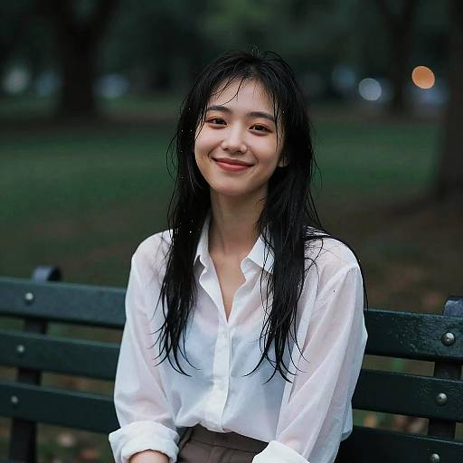 Photorealistic Portrait of Elegant Chaos