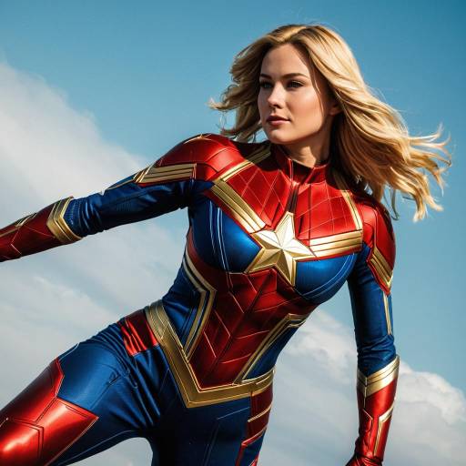 Dynamic Captain Marvel Cosplay Showcase