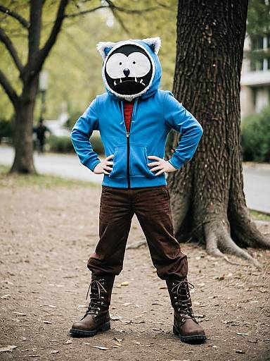 Regular Show Character Outdoors