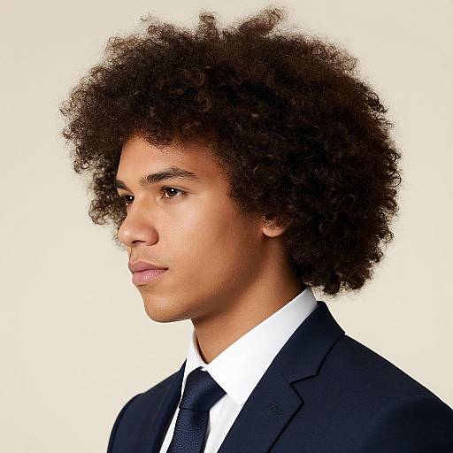 Fit European Man in Professional Attire