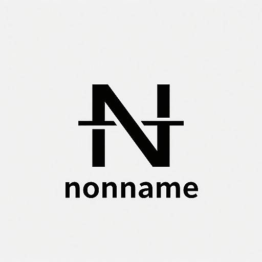 Minimalist Modern Noname Logo Design