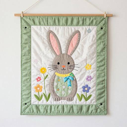 Easter Sunday Quilt Wall Hanging