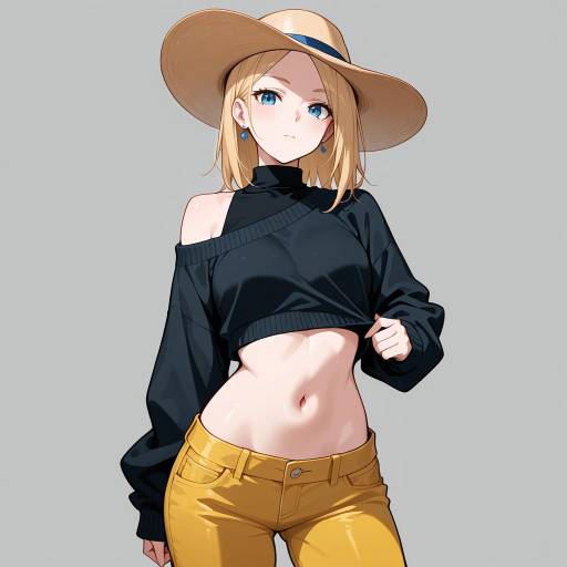 Adventurous Cowboy with Quizzical Expression Adventurous Cowboy with Quizzical Expression