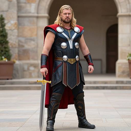 Plus Size Mighty Thor Armor