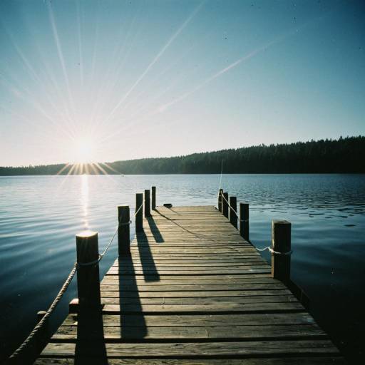 Fishing Dock at Sunrise