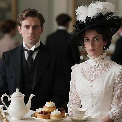 Victorian Elegance: A Timeless Photograph