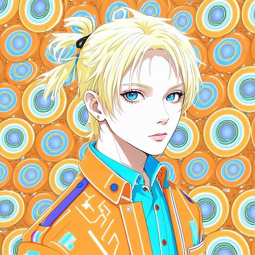 Illustration of Allen avadonia, vocaloid in the style of Hijiki (hijikini)