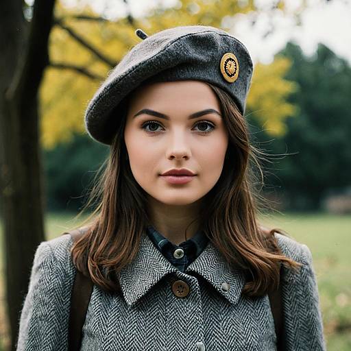 Realistic Evacuee Outfit in Nature