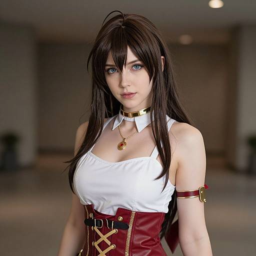 Realistic Chise Hatori Cosplay Photo