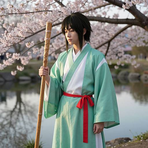 Cinematic Spirited Away Haku Cosplay