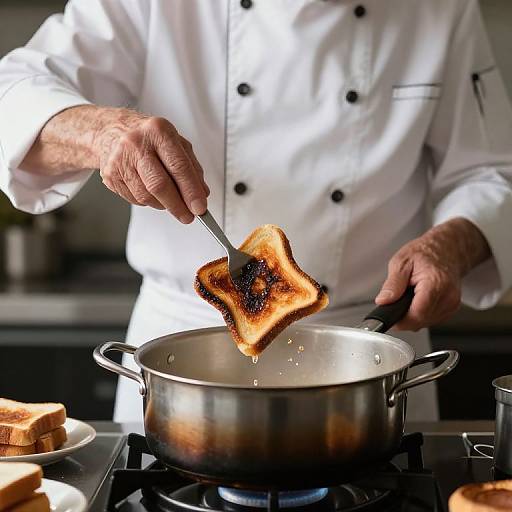 Elderly Chef's Time-Twisting Cooking