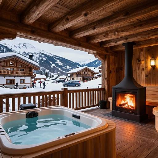 Luxury Ski Chalet with Indoor Jacuzzi