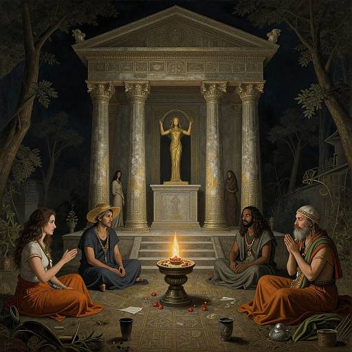 Reggae Band in Temple of Thoth