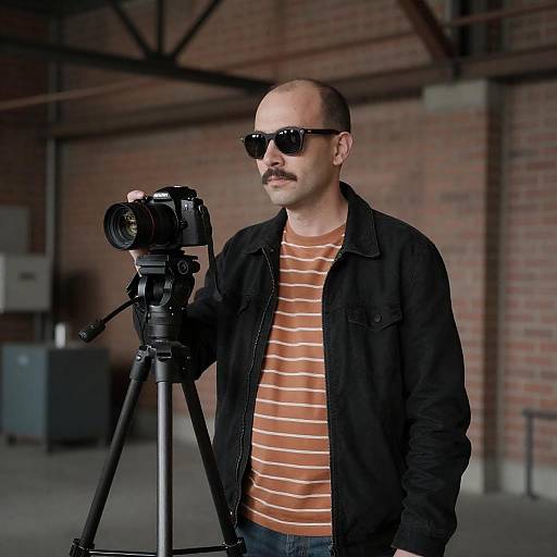 Urban Photographer in Industrial Setting