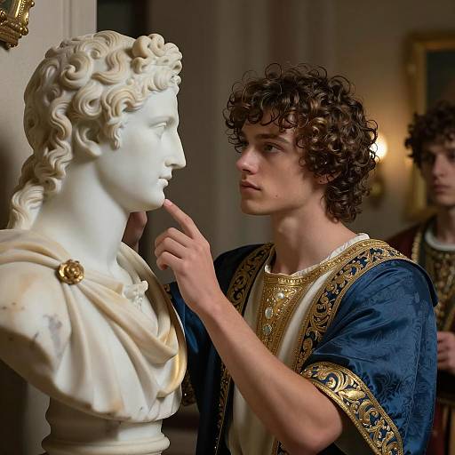 Cinematic Portrait of a Young Man