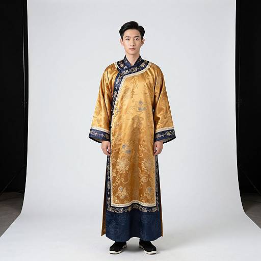 Man in Traditional Chinese Costume