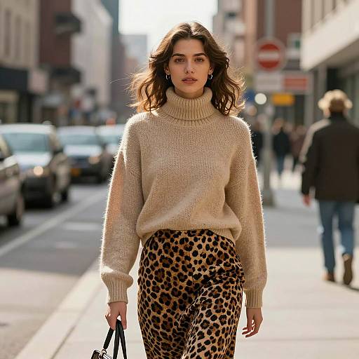 Urban Fashion Portrait of Young Woman