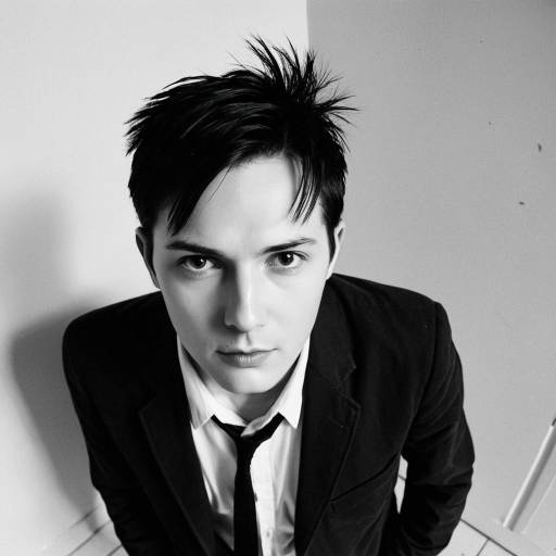 1980s Post-Punk Self Cosplay Portrait