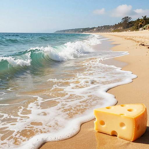 Cheese Waves on Golden Beach