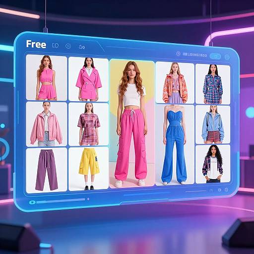 Futuristic AI Clothing Design Generator