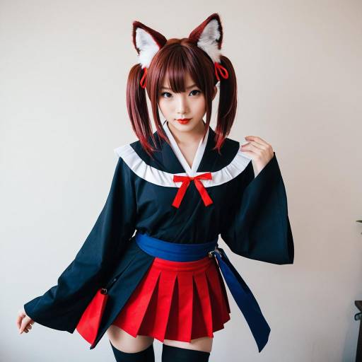 Lifestyle costume photo of Akagi-chan (azur lane). Cosplay clothes