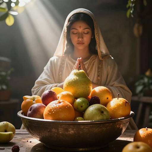 Holy Being Blessing Fruit Bowl