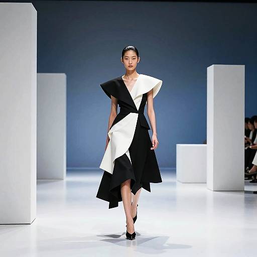 Avant-Garde Couture Runway Editorial