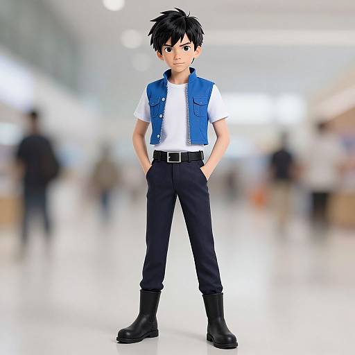 Shego Costume on Male Character