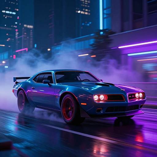 Futuristic Pontiac Trans Am Racing