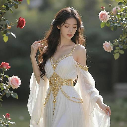 Ethereal Elegance in Nature's Embrace