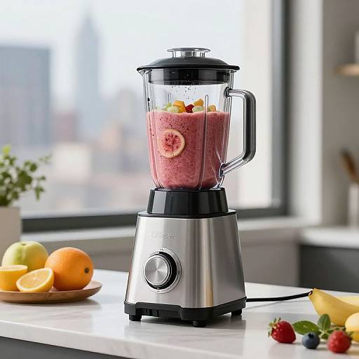Professional Smoothie Blender by Window