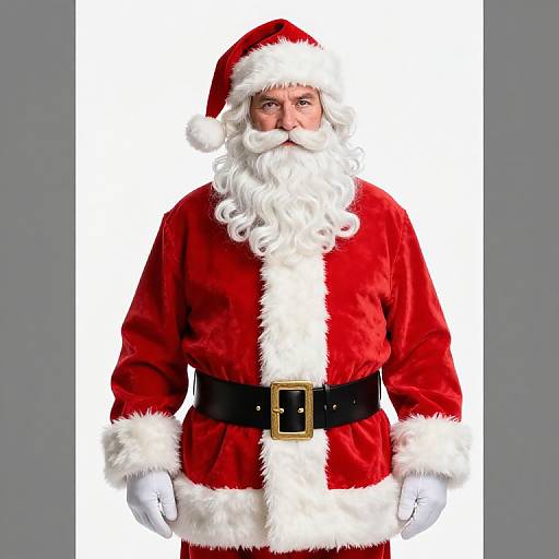 Classic Santa Claus Digital Photo