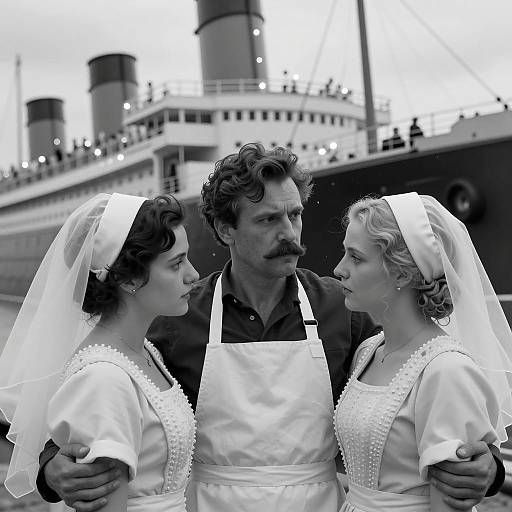 Dramatic Titanic Era Portrait