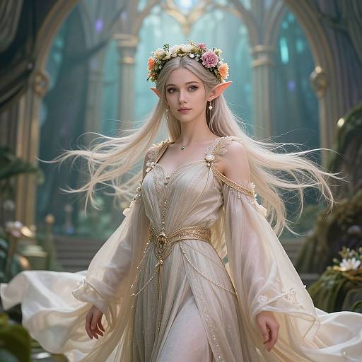 Eladrin Noble in Enchanted Forest