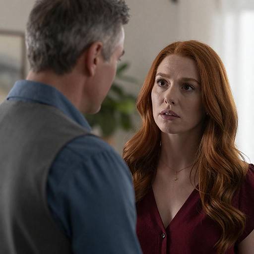 Intimate Close-Up of Compassionate Conversation