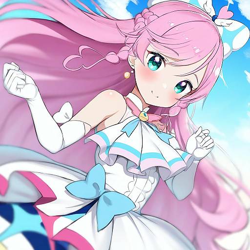 Illustration of Cure prism, hirogaru sky! precure in the style of Greatmosu