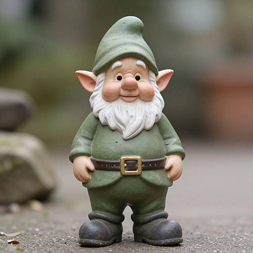 Gentle Hearted Garden Gnome Statue
