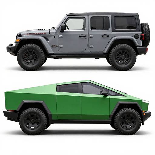 Cybertruck Warthog Offroad Design