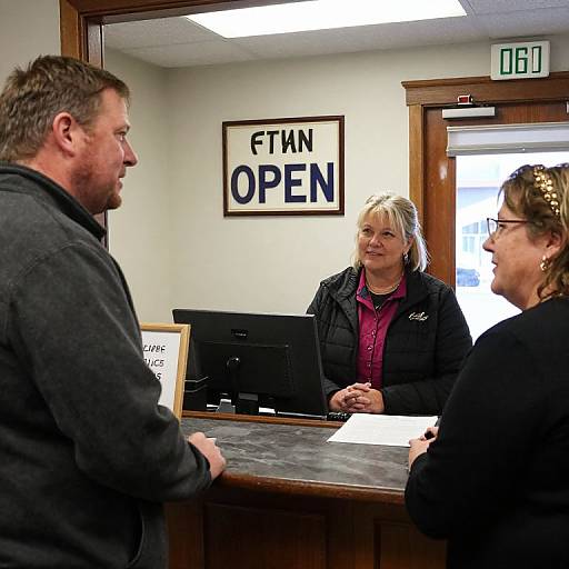 Hotel Front Desk Interaction